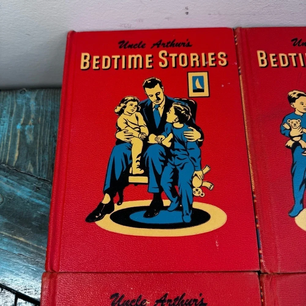 Uncle Arthur's Bedtime Stories, Vol. 1, 2, 3, 4 Vintage 1950s - Picture 7 of 16